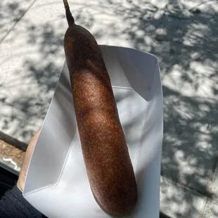 Well, it&apos;s certainly a corndog.