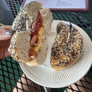 BYO Bagel Sando