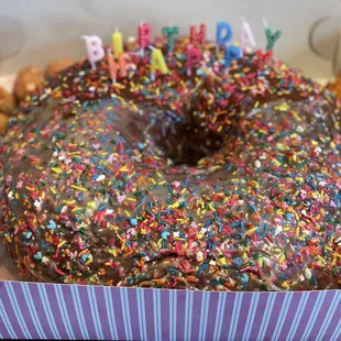 Giant donut
