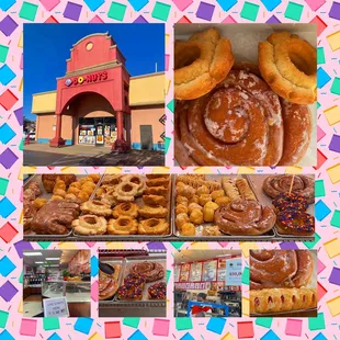 Montage of images from World&apos;s Fare Donuts