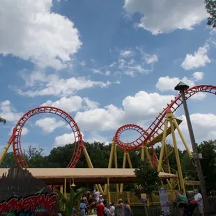 A view of the Boomerang.