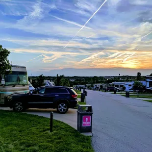 Roadway and Concrete Site