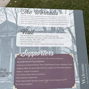 Info sign