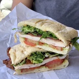 Calabrian Turkey Sandwich