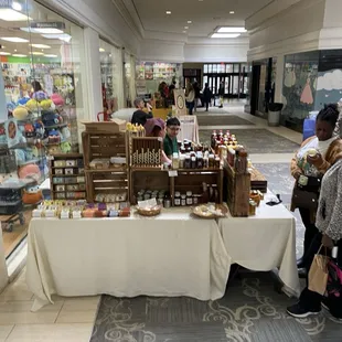 From soaps to honey and tea.