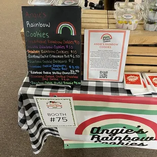 The Buckeye Lady putting a smile on everyone who stops by.