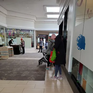 Line for PICKLE guy. Along the wall,  down the halfway!