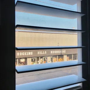 We could see Hocking Hills Moonshine from our hotel window over yonder