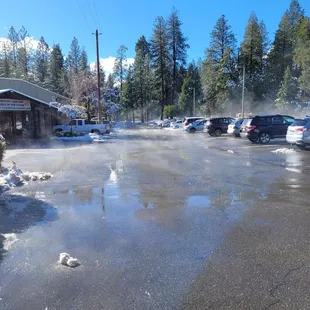 Parking lot.