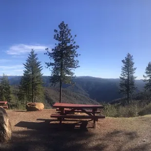 Great seating to enjoy the surroundings
