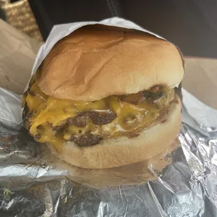 Double Bacon Burger