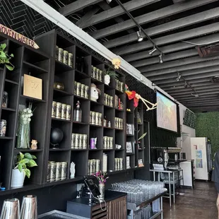 Bar area