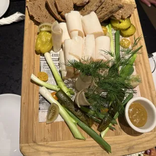 Ukrainian Salo Platter