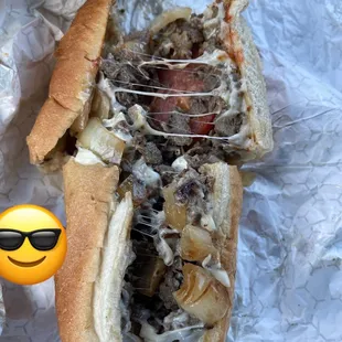 Washington cheesesteak