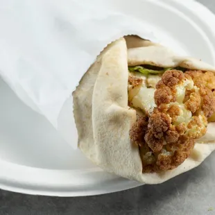 Cauliflower wrap