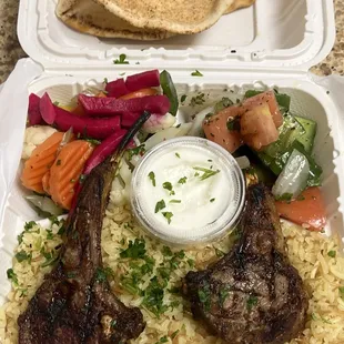Lamb Chop Plate