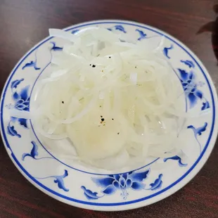 Requested Side of Onions (no charge)