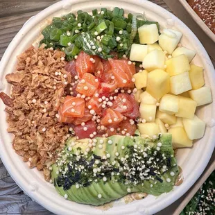 Definitely better than many bougie poke places downtown.  You get a lot for the price too!!