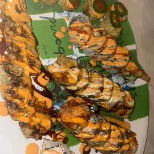 grilled fish, food