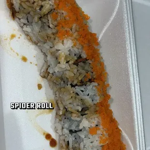 Spider Roll (do not recommend)