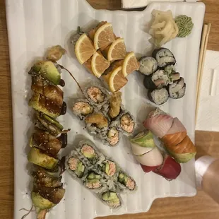 sushi, food, sushi and sashimi, sashimi