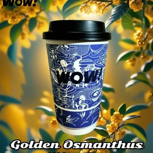 Golden Osmanthus milk tea