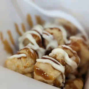 Tofu with takoyaki seasoning