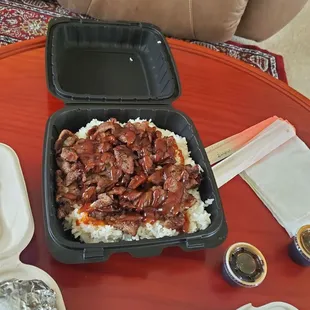 Beef teriyaki