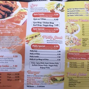 Menu Wow Wings Jonesboro,GA