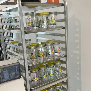 I love how they had a little section for pick up orders here- VERY ORGANIZED