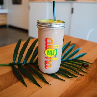 secret menu item: coconut peanut butter smoothie great for post work out, add plant based protein for 21g of protein