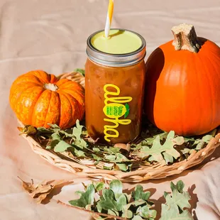 pumpkin spice cold brew coffee