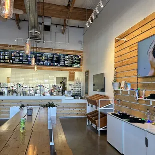 Inside seating and front ordering