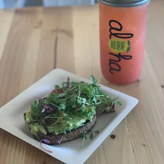 Micro Greens Avocado Toast