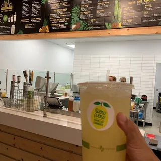 Ginger Pineapple Lemonade