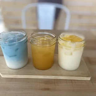 Flight of blue Hawaii, PLG, mango Coloma