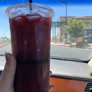 Lavender Blackberry Lemonade