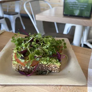Micro Greens Avocado Toast