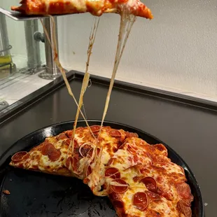 pizza, food