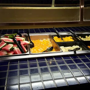 Cold breakfast buffet