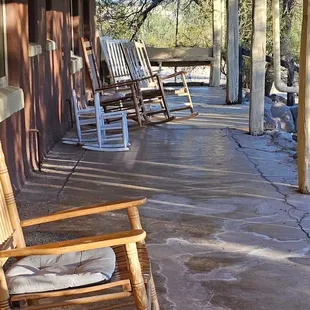Main house front patio