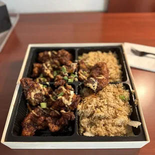 Spicy Korean Chicken Fried Rice