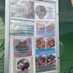 New Menu cool I'm a old fan