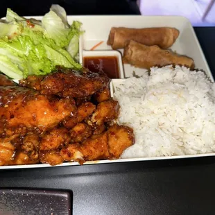 Spicy Sweet and sour chicken box