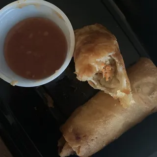 Pork and Shrimp Egg Roll