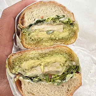 Chicken Pesto Sandwich