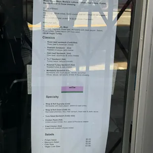 This is the current menu 04-17-2024