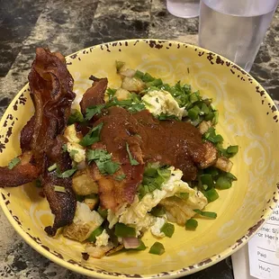 Breakfast Bowl with 4 Ingredients