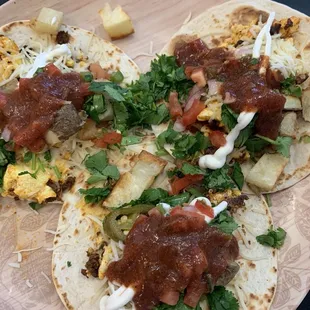 Breakfast tacos