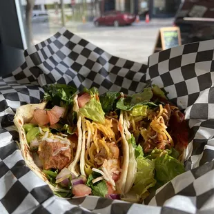 Chicken tacos